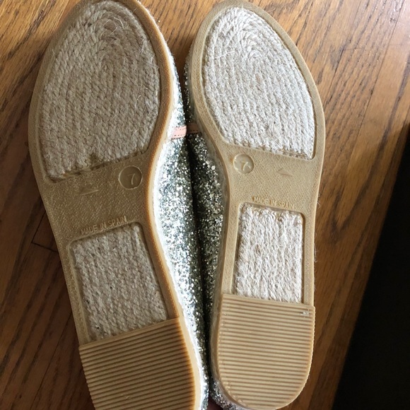 J Crew Emmeline glitter espadrilles 7 - Picture 5 of 6